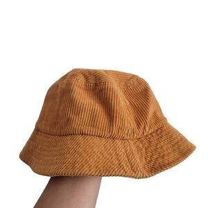 Wonder Nation Girls Marigold Corduroy Kids Bucket Hat